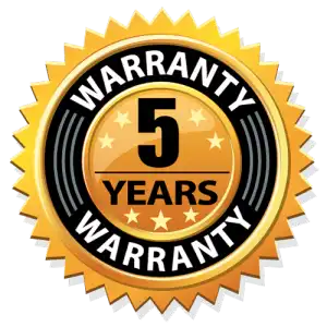 Technogeek gives you up to a 5 year warranty