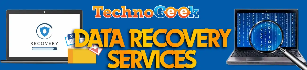 Technogeek Raw Error Data Recovery Services