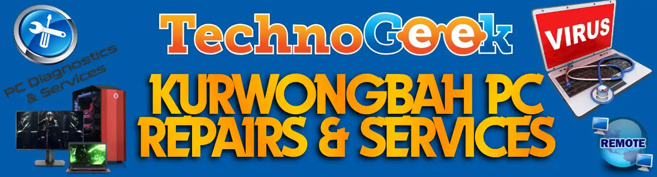 Technogeek for all your KURWONGBAH pc sales, repairs, services and support