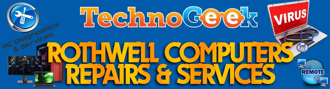 Technogeek for all your Rothwell pc sales, repairs, services and support